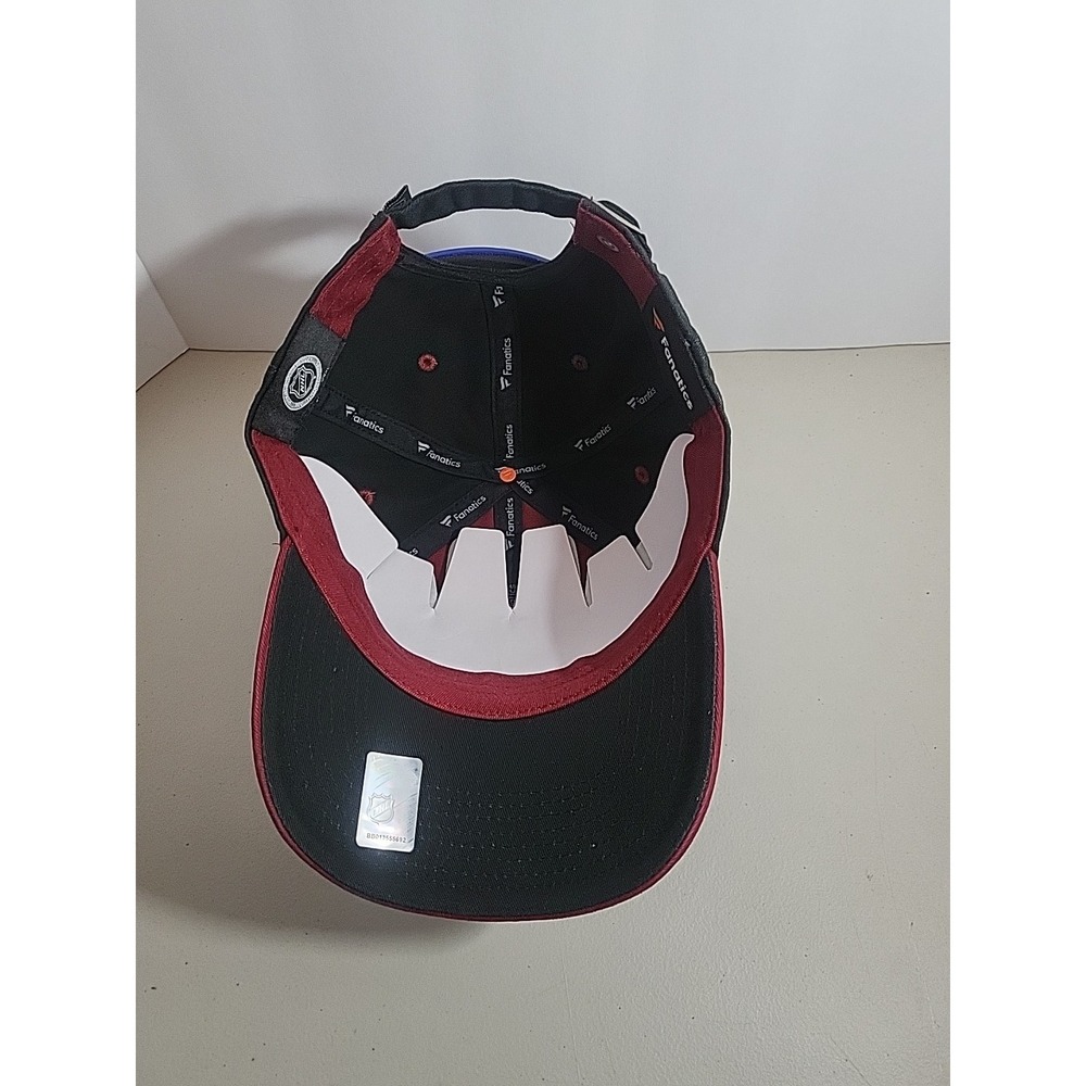 Fanatics Phoenix Coyotes Hat Cap Adjustable Strapback NHL New Red Pack Pride - Picture 5 of 7